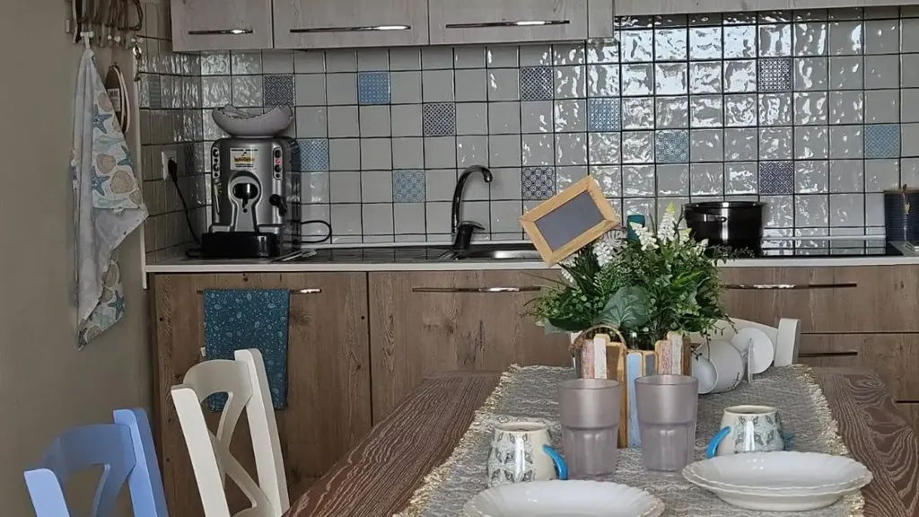 Salle à manger - Apartment with Sea View in Letojanni