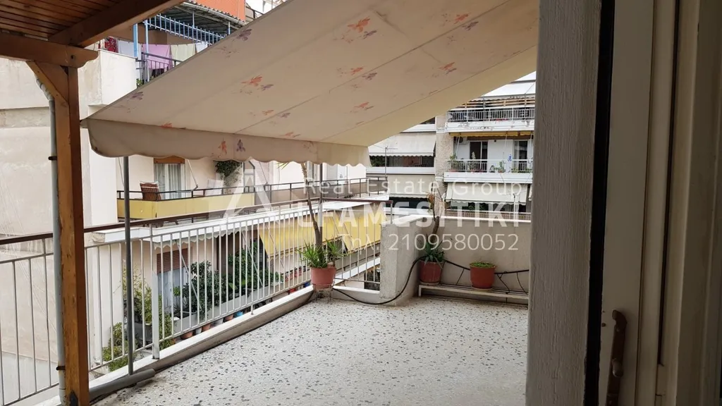 Balcony - Bright Apartment with Large Balcony in Kallithea Centre