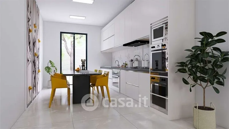 Cucina - Modern Semi-detached Villa with Courtyards in Assemini