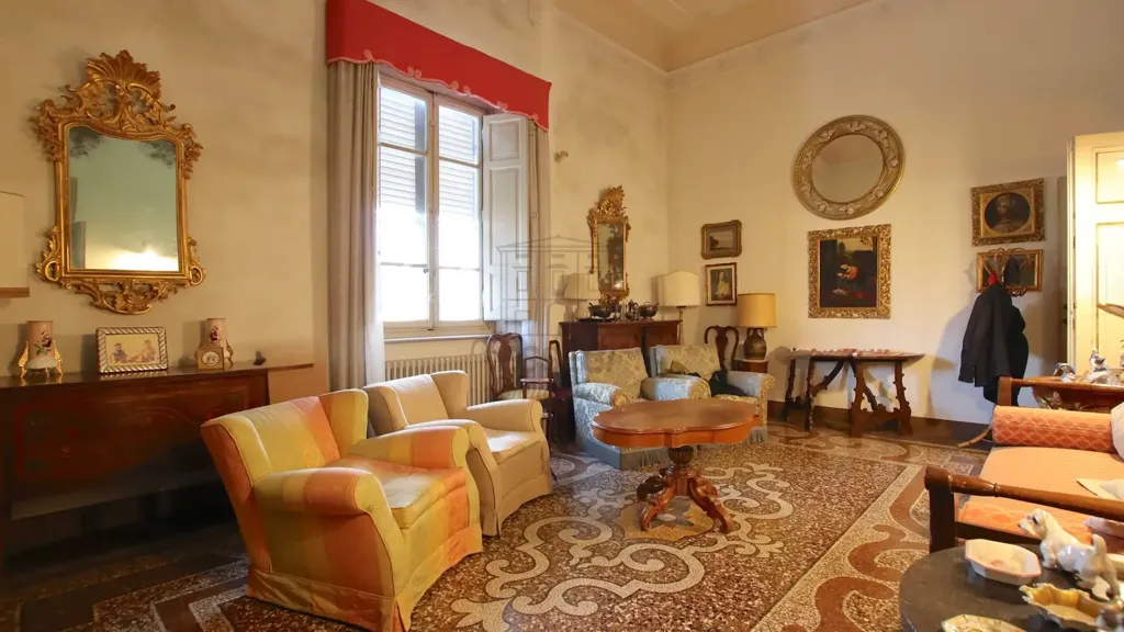 Séjour - Historic Apartment with City Wall View in Lucca