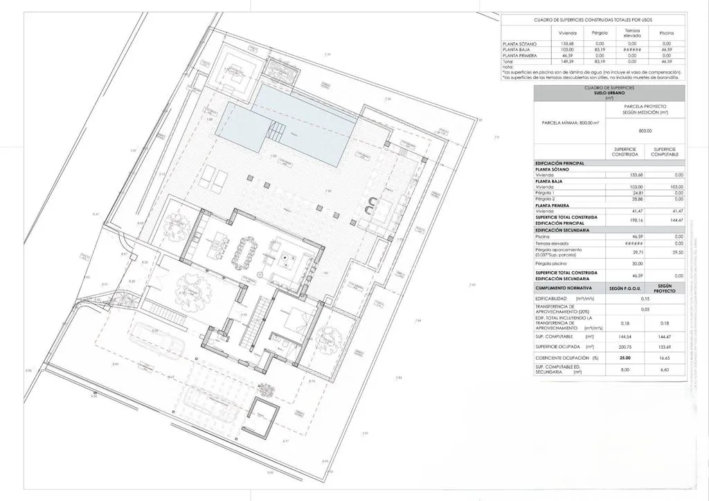 Plan - Luxury Villa with Sea View in Denia