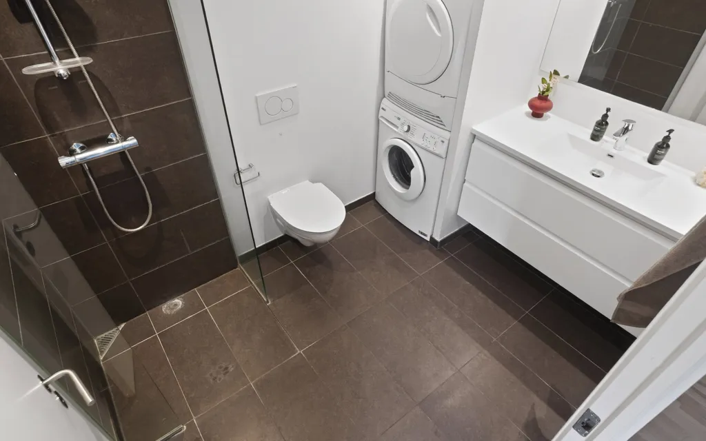 Salles de bain - Apartment with Garden in Valby