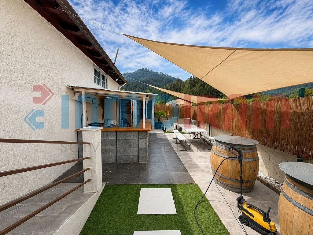 Terrasse - Chalet with Pool and Terrace in Ataun