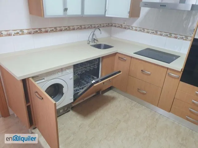 Cucina - Furnished Flat with Balcony in El Palmar, Murcia