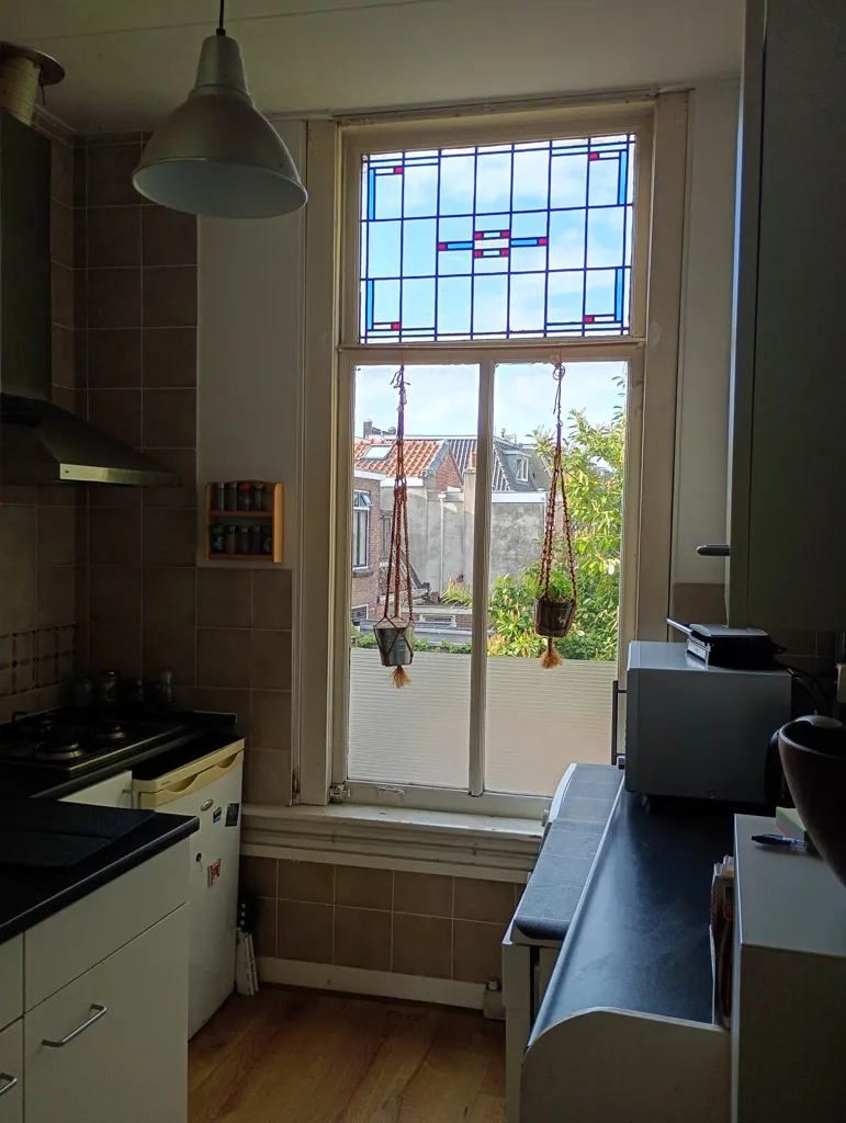 Köök - Student Apartment with Garden in Leiden