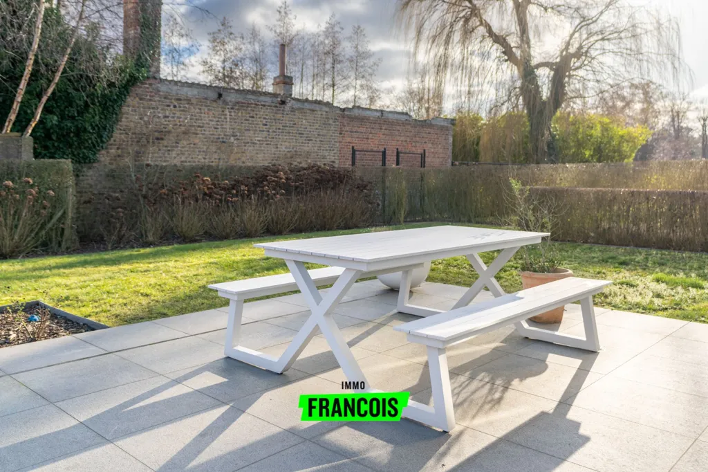 Jardin - Appartement avec Jardin et Terrasse à Jabbeke