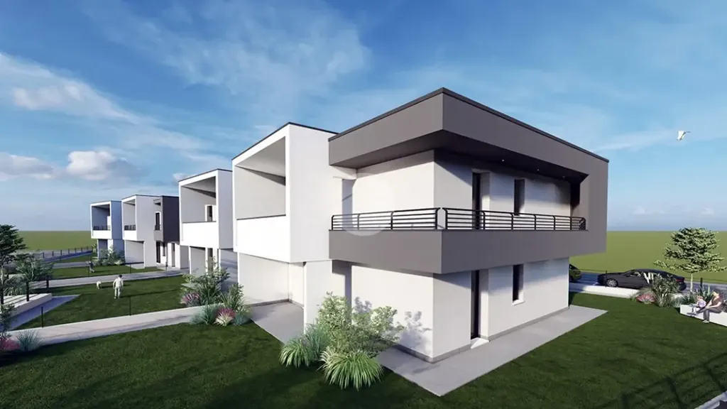 Newly Built Trilocale with Garden in Erbusco