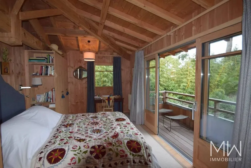 Chambres - Villa en Bois avec Vue Mer à Lège-Cap-Ferret