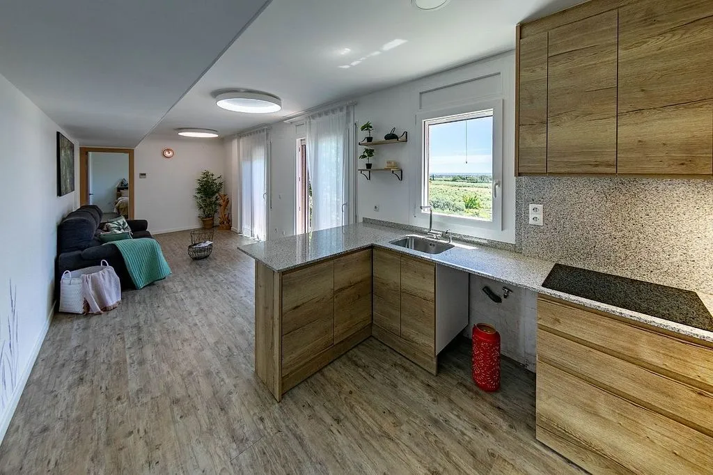 Cuisine - Apartment with Pool in Montbrió del Camp