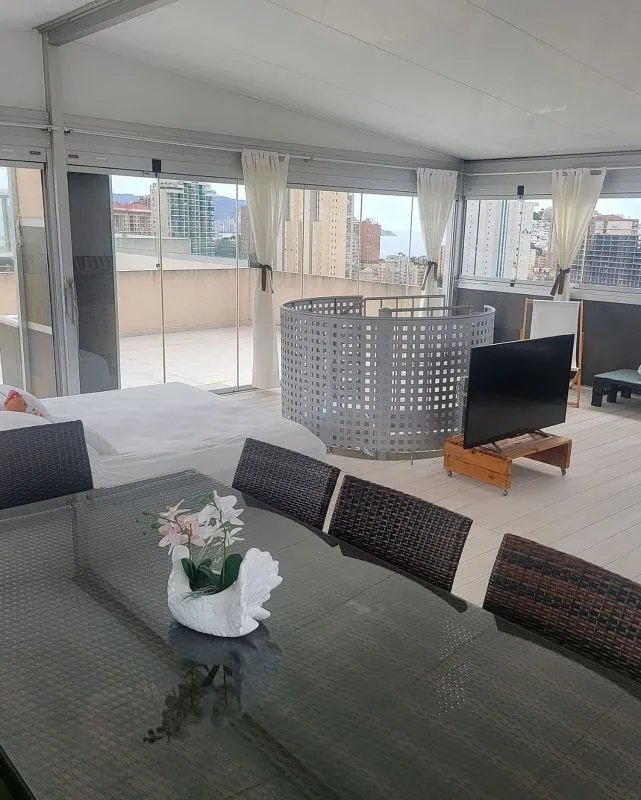 Terrasse - Penthouse with Pool in La Cala de Villajoyosa