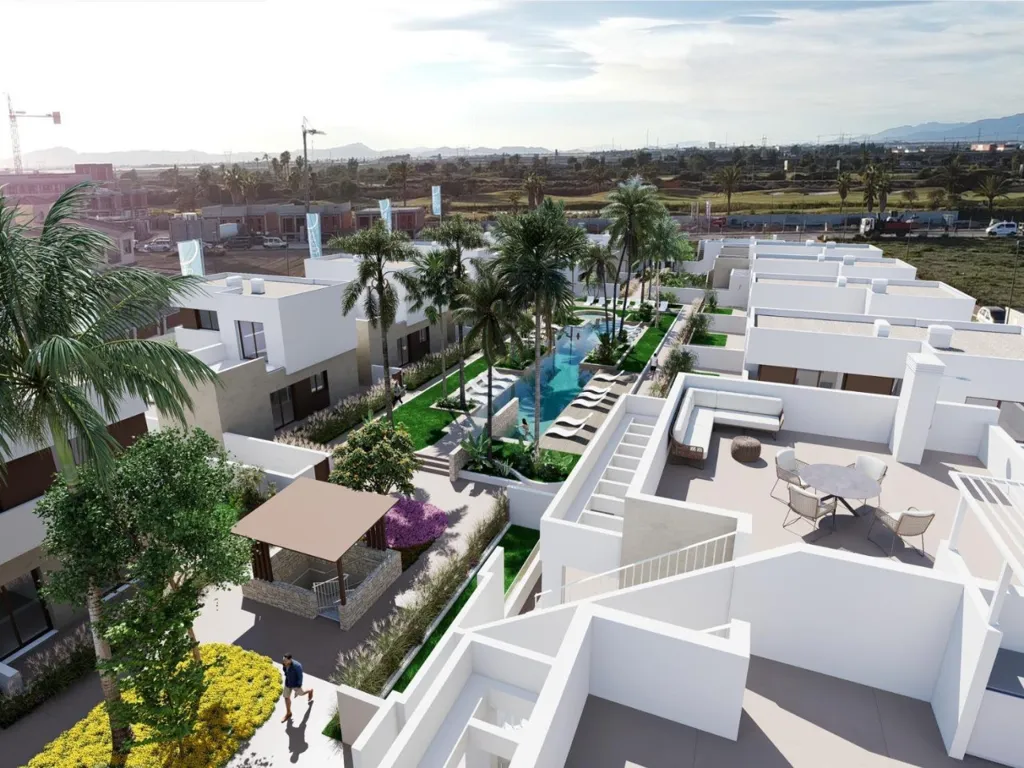 Garden - Villa with Private Garden in Los Alcázares