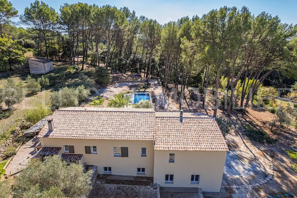 Vista aerea - Luxury House with Pool in Draguignan