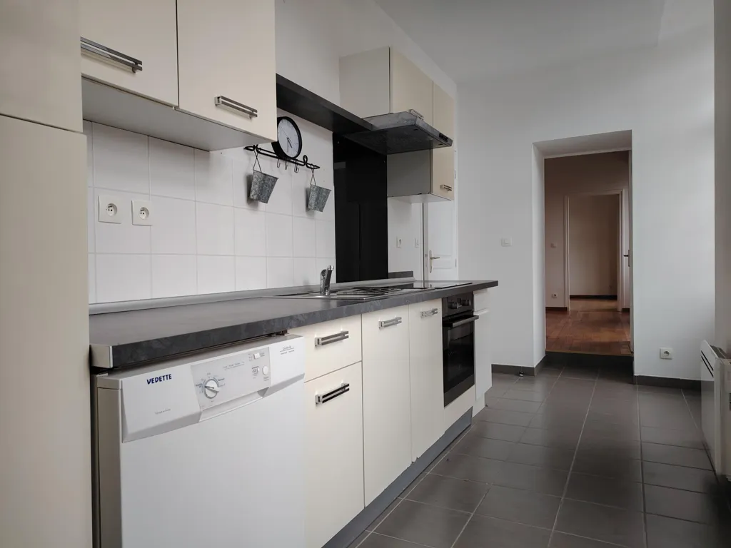 Cuisine - Appartement de Caractère avec Balcon au Centre de Lesneven