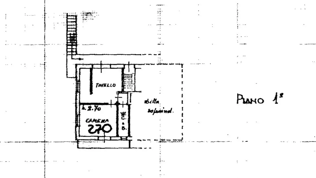 Floor Plan - Terraced House with Panoramic Balcony in Pessinetto
