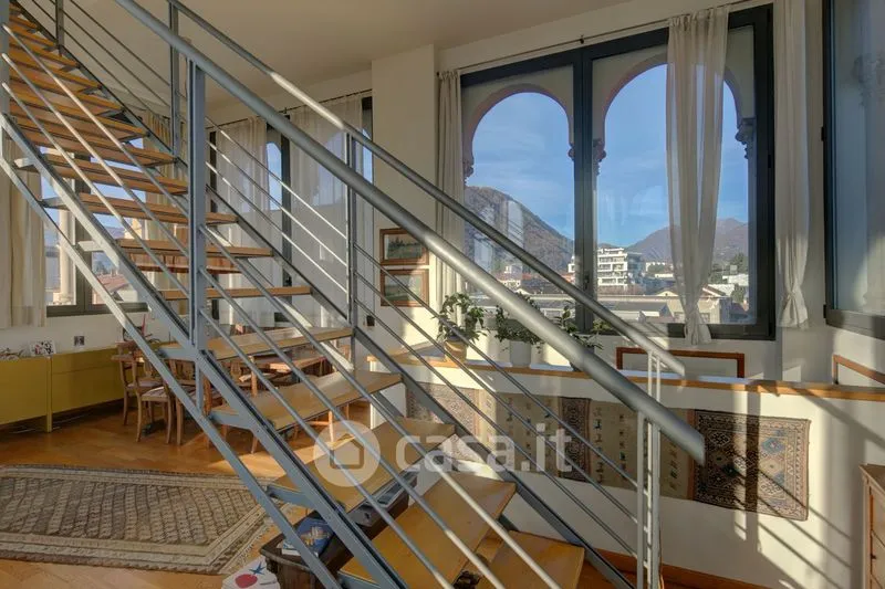 Rooms - Rear-Converted Attico with Balcony in Verbania