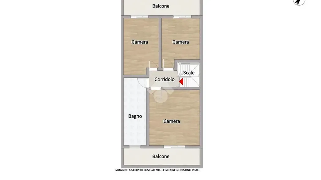 Plan - Terraced Villa with Private Garden in Fermo