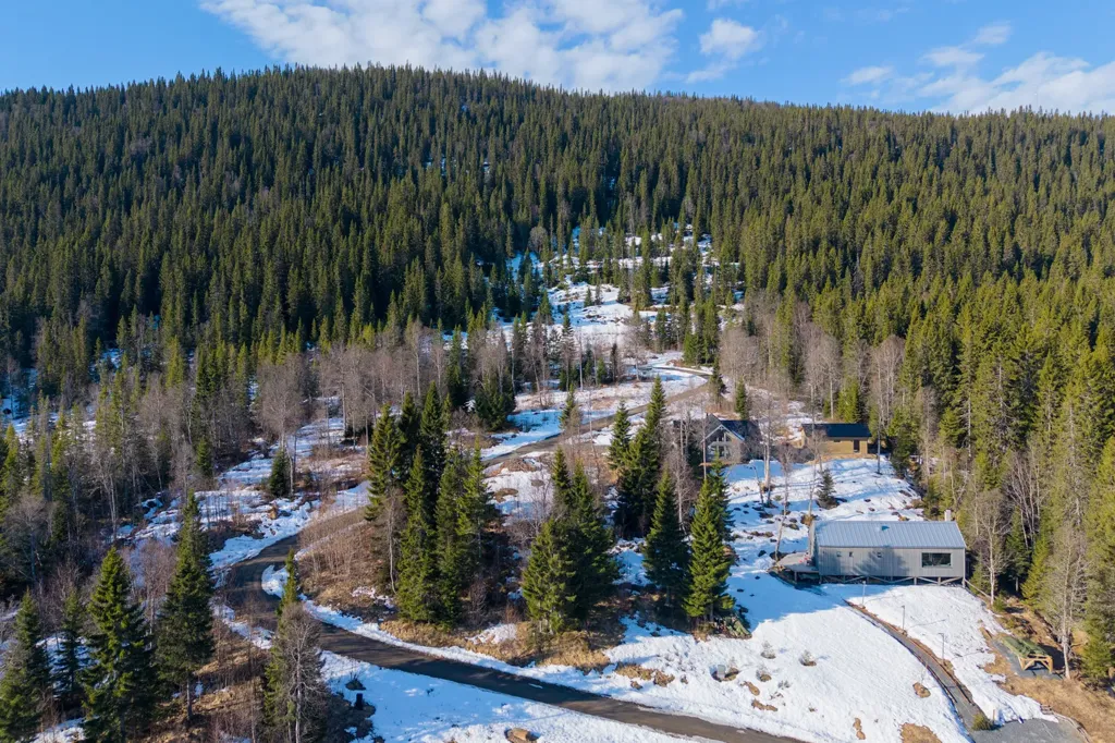 Õhuvaade - Plot with Lake View in Huså, Åre