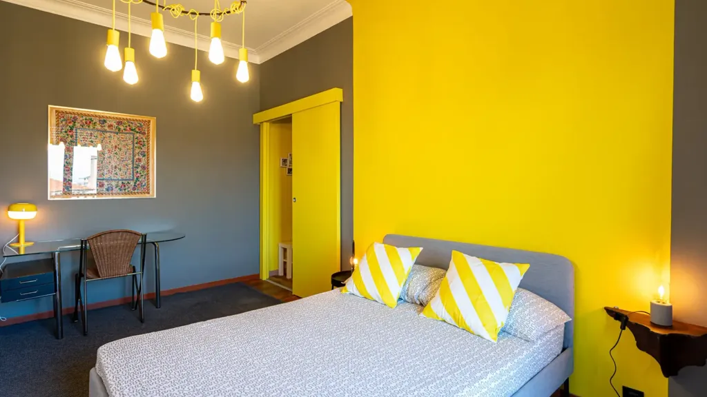 Chambres - Panoramic Apartment with Balcony in Turin