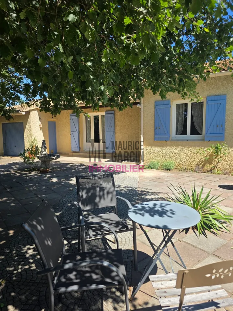 Terrasse - Maison avec Piscine et Jardin à Saint-Didier