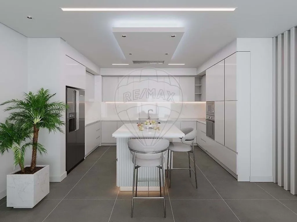 Köök - Luxury Apartment with Rooftop Pool in Portimão