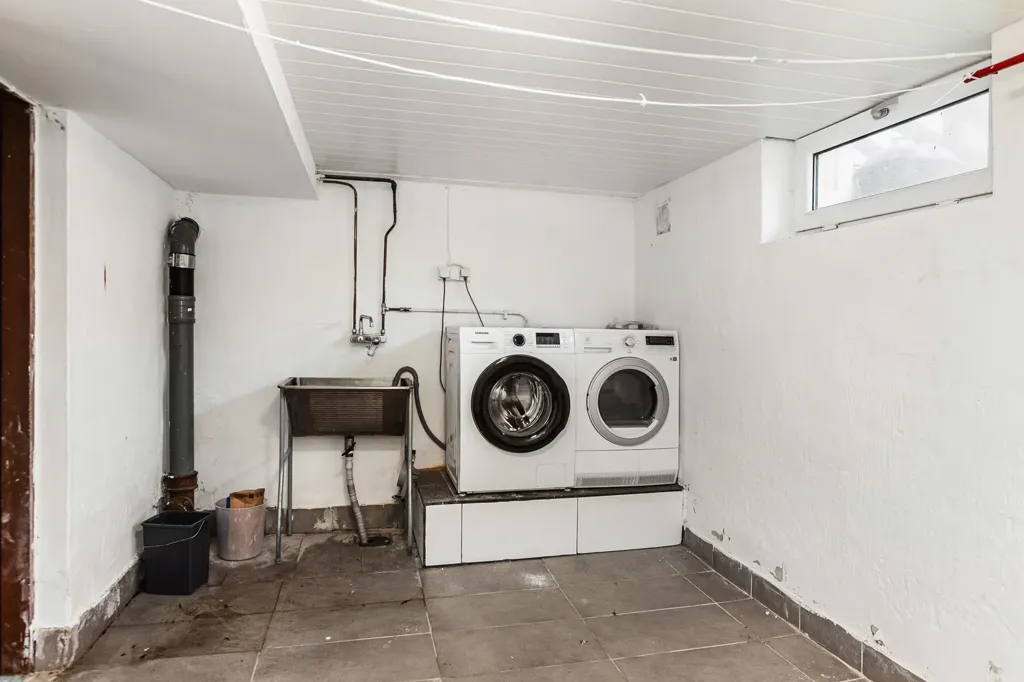 Pesuköök - Three-Unit Rental House in Jönköping