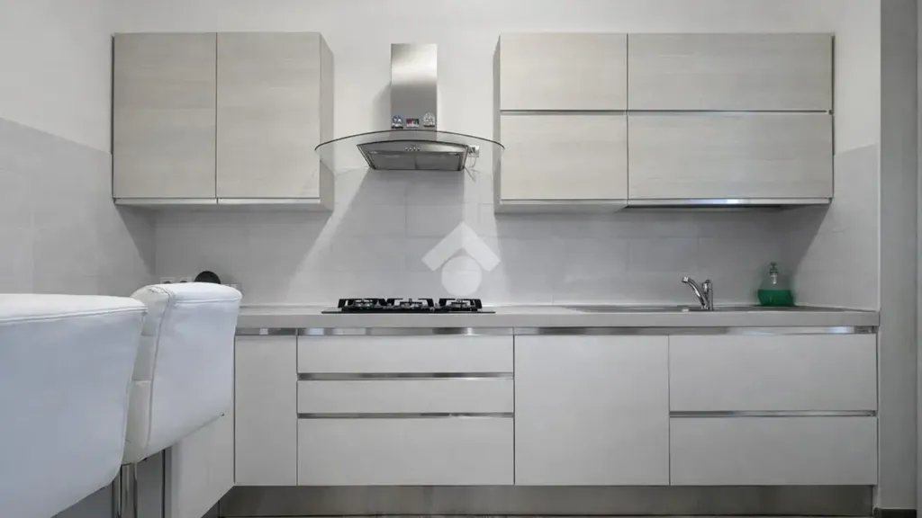 Cucina - Contemporary 3-Bedroom Apartment in Terni