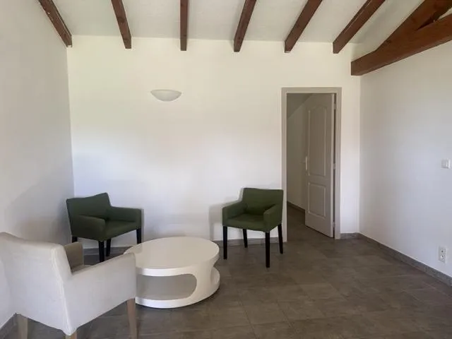 Living Room - Mini-villa with Constructible Land near Bonifacio