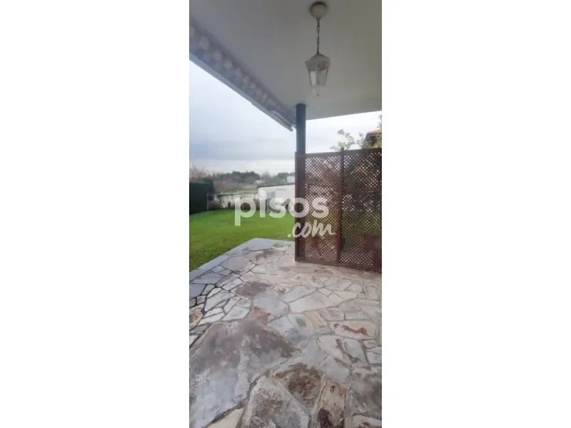 Terrass - Chalet with Garden in Somió