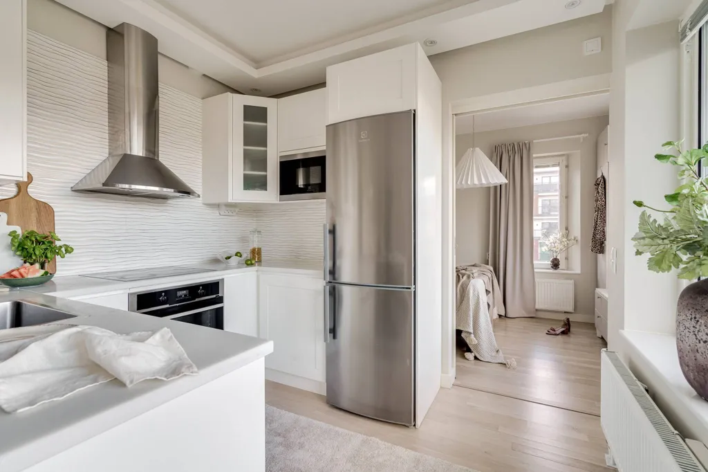 Cucina - Apartment with Balcony in Örebro