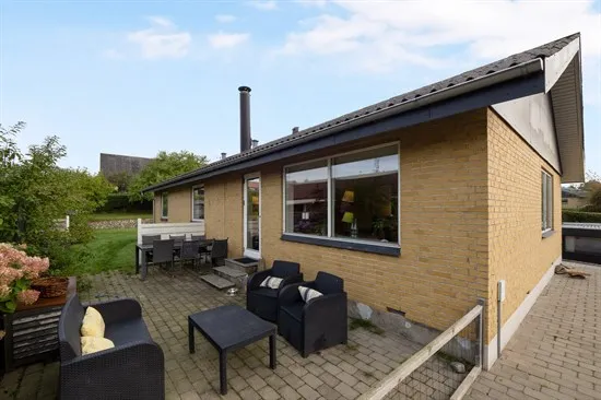 Terrasse - Detached Villa with Garden in Tapdrup, Viborg