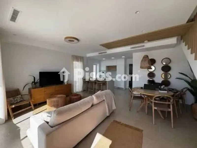 Living Room - Chalet with Pool in Pilar de la Horadada