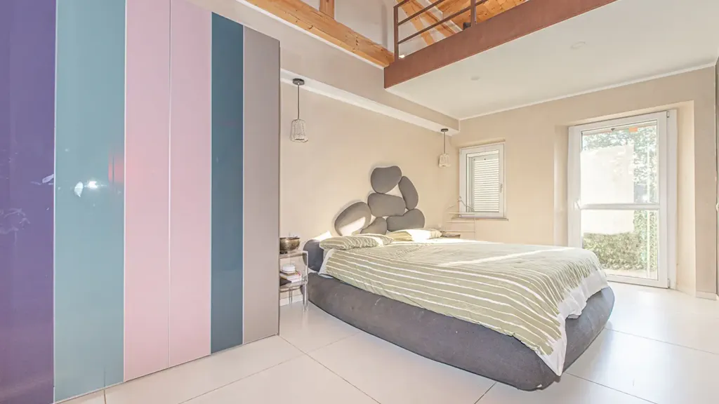 Chambres - Renovated House with Courtyard in Pianezza Centre