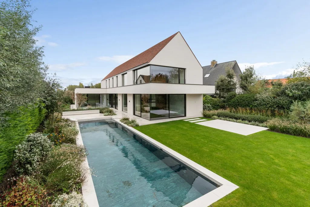 Piscine - Villa Nouvelle Construction avec Piscine à Knokke