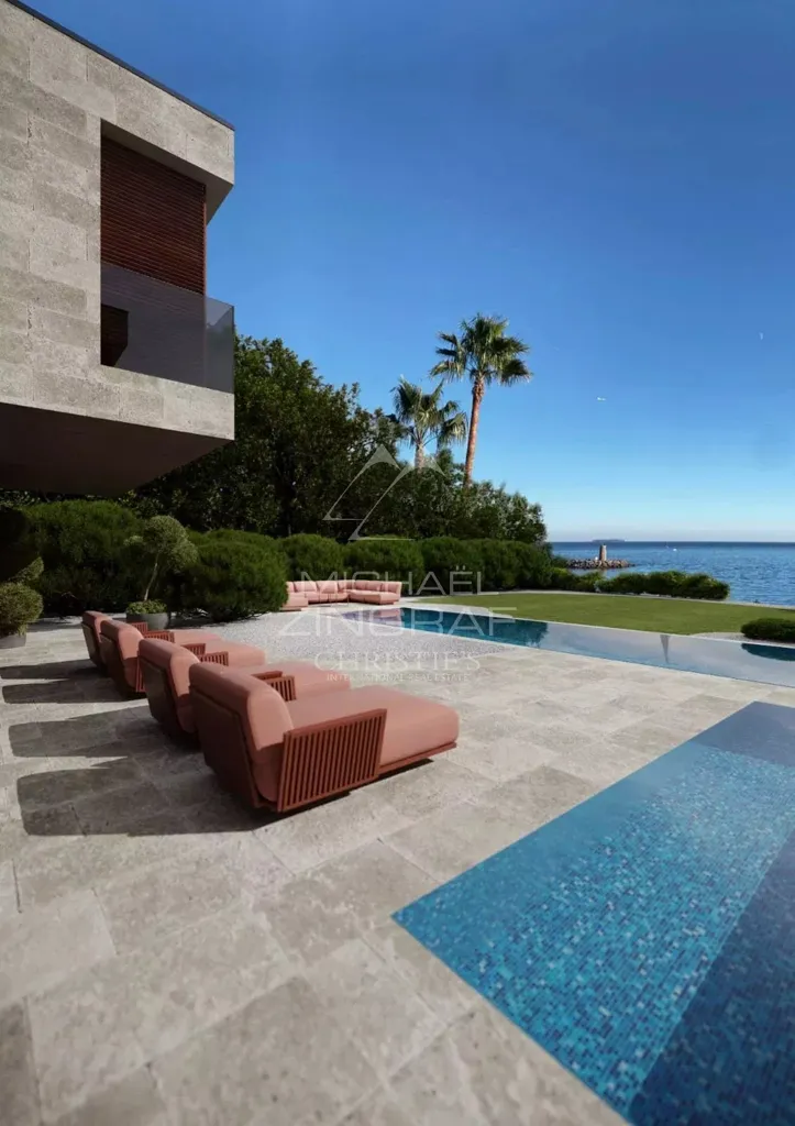 Bassein - Seafront Villa with Pool in Mandelieu