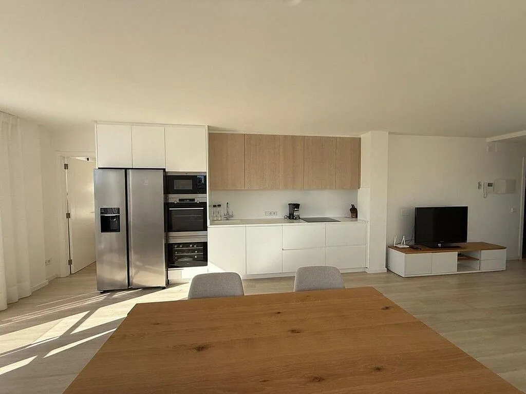 Köök - Modern Flat with Balcony in Cala Millor