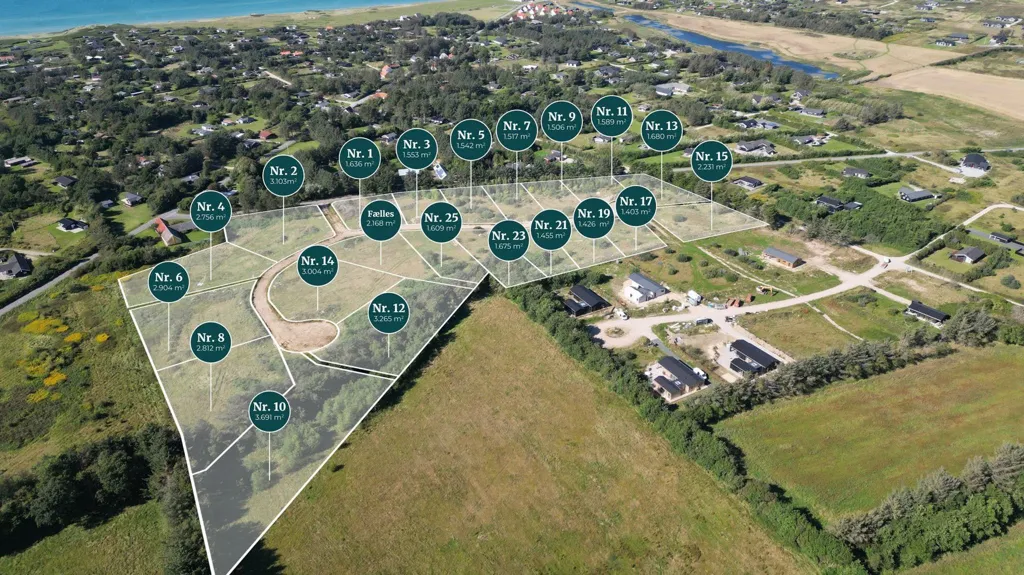 Õhuvaade - Vacation Plot with 5G Coverage in Løkken