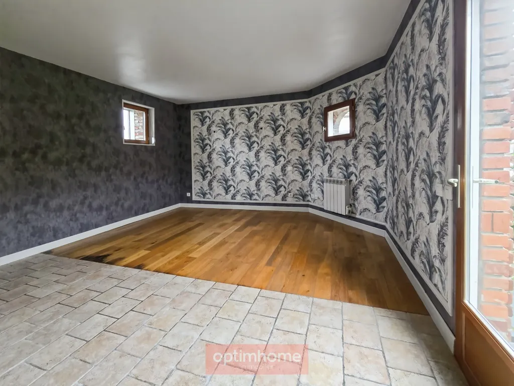 Séjour - Corps de Ferme Rénové avec Dépendance à Wanquetin
