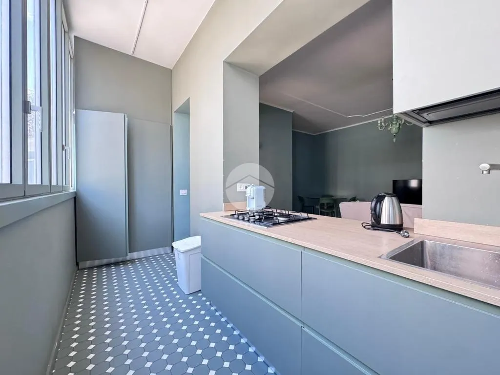 Cuisine - Penthouse with Sea View in Naples