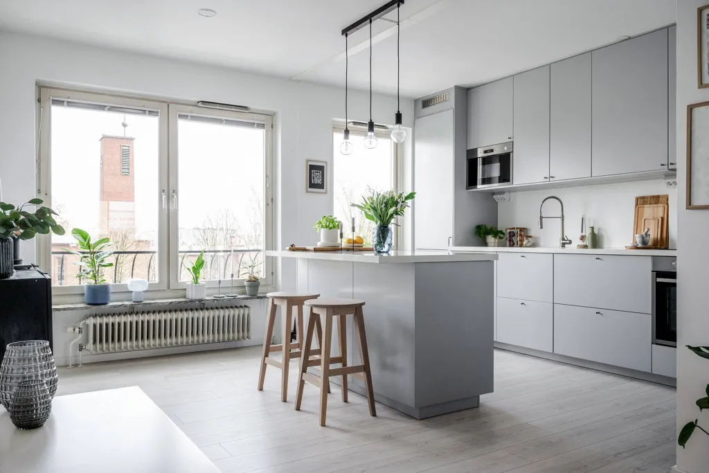 Köök - Apartment with Balcony in Malmö