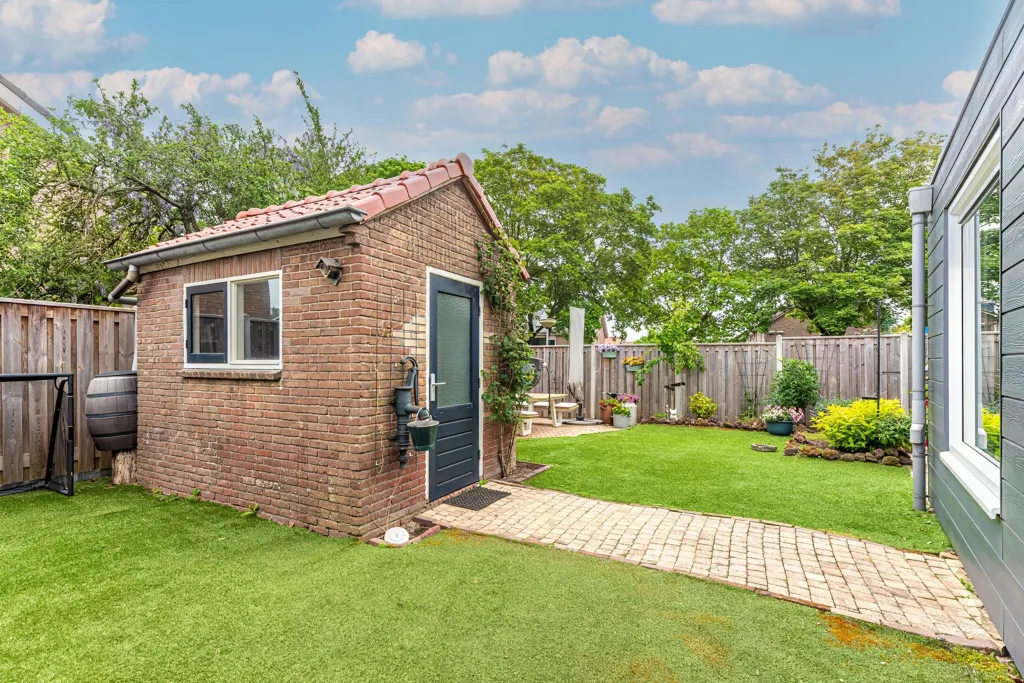 Garden - Modernised Corner House with Garden in Huizen