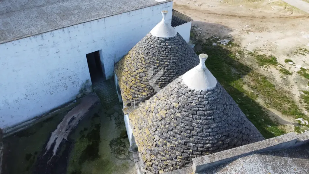 Vue aérienne - Villa with Trulli in Ceglie Messapica
