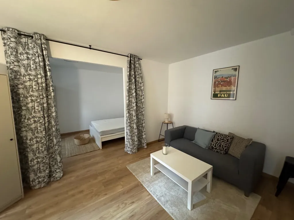 Séjour - Appartement Rénové 2 Pièces Centre-ville de Pau