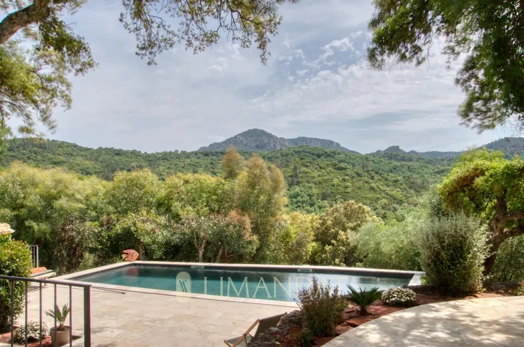 Pool - Maison with Sea View in Les Adrets-De-L'Esterel