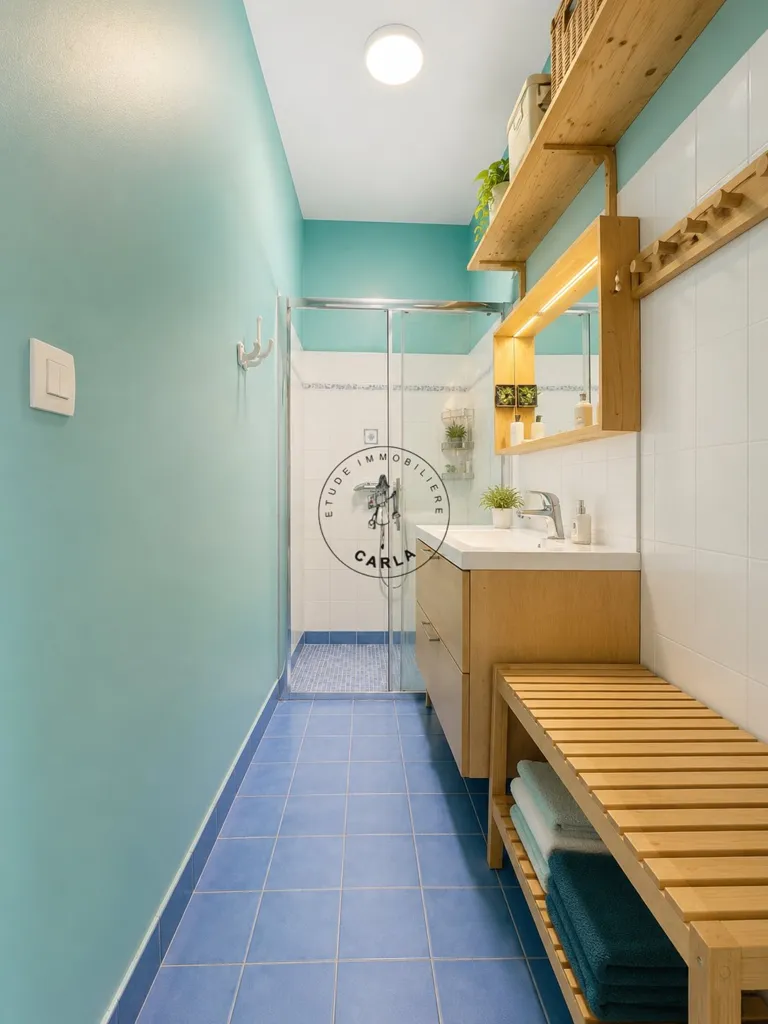 Salles de bain - Maison de Ville avec Terrasse au Cœur d'Oullins