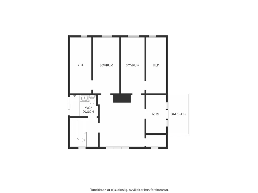 Maison 5 pièces à Hjo kommun