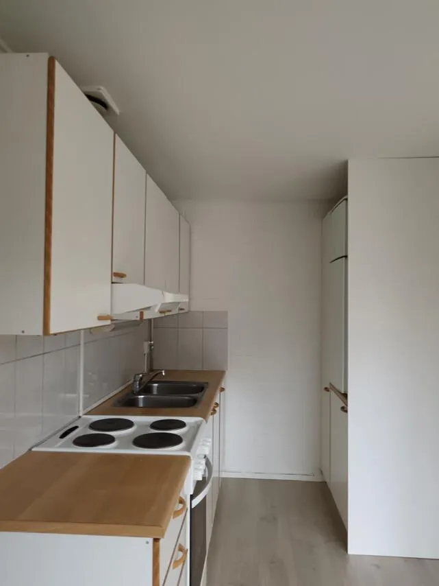 Köök - Studio Flat with Patio in Kauniainen