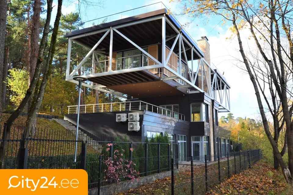 Exterior - Architectural Gem by the Lake in Latvia
