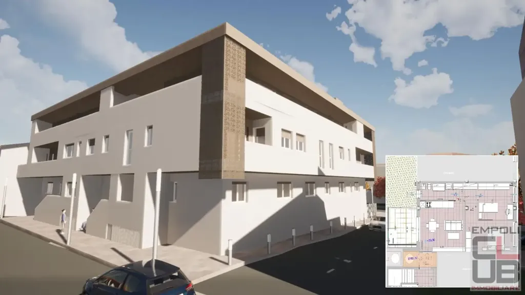 Modern Apartment with Terrace in Capraia e Limite