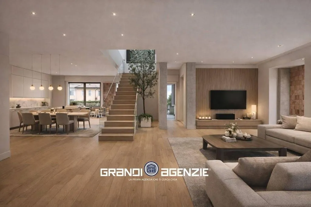Soggiorno - Contemporary Villa with Private Garden in Trevignano