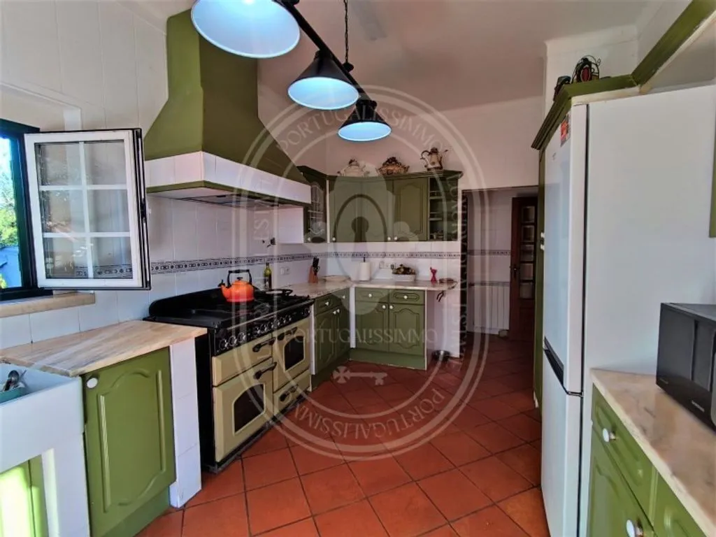 Köök - Luxury House with Pool in Tomar, Santarém